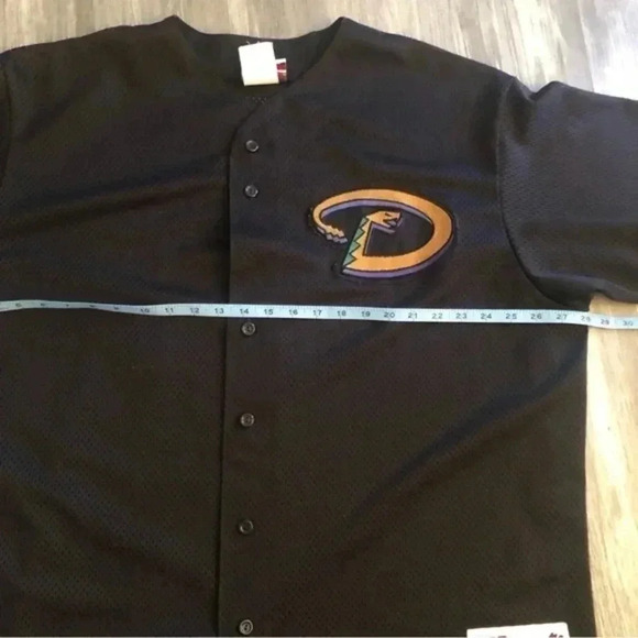 Arizona Diamondbacks 2000 Majestic‎ MLB Snake Edition Jersey 2XL Made In USA - Picture 13 of 14